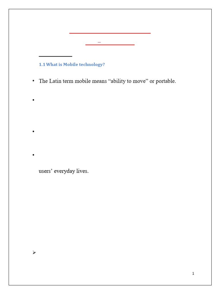 MAD Unit 1 Notes | PDF | Mobile App | Android (Operating System)