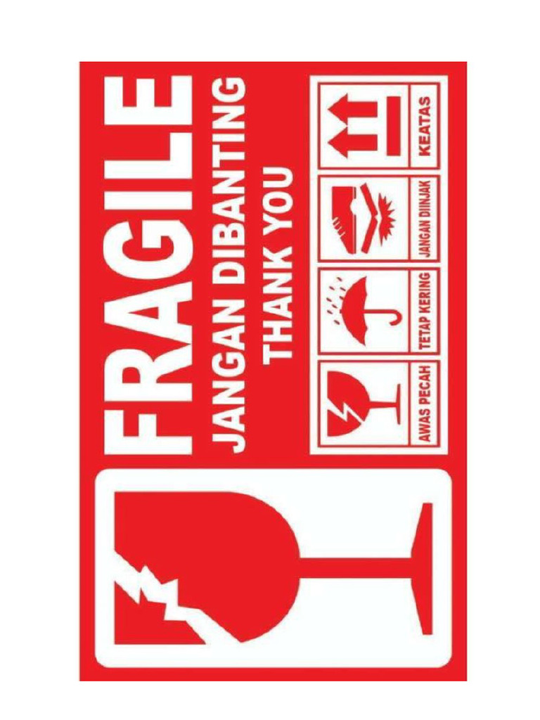 Template Fragile | PDF