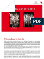 Dance Sector Plan 2012-13