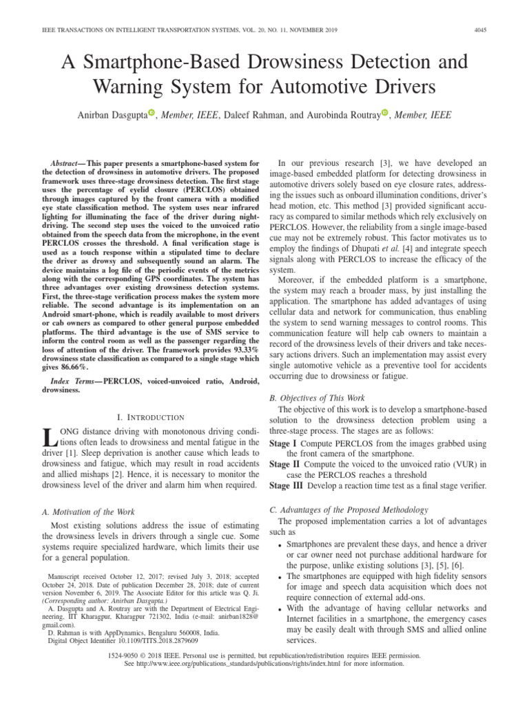 A Smartphone-Based Drowsiness Detection and Warning System For ...