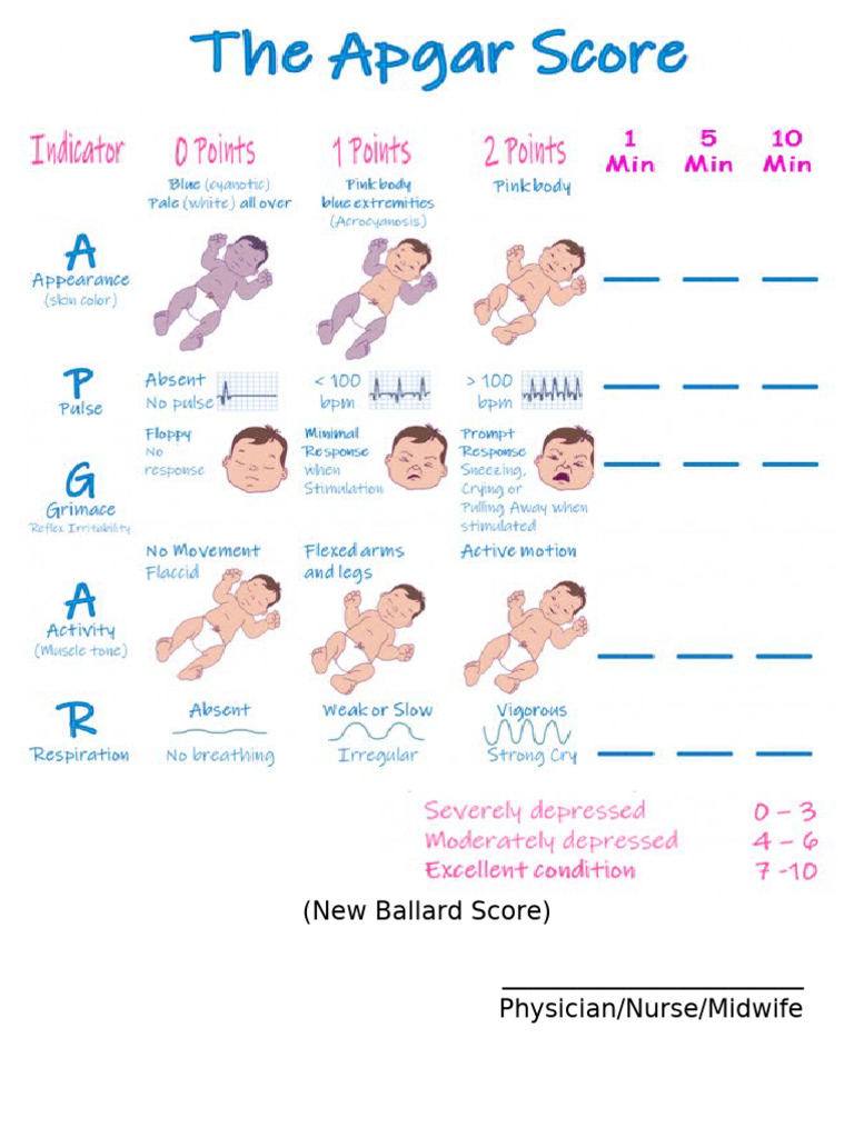 Apgar Score | PDF