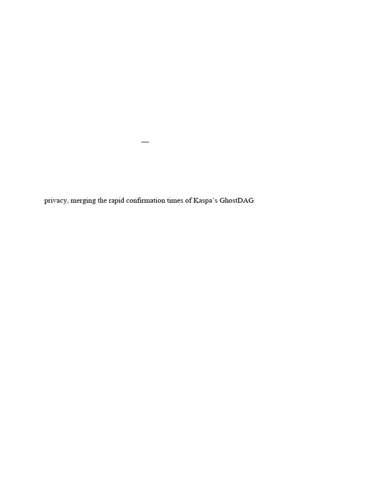 Spectre Network Whitepaper | PDF | Encryption | Cryptography