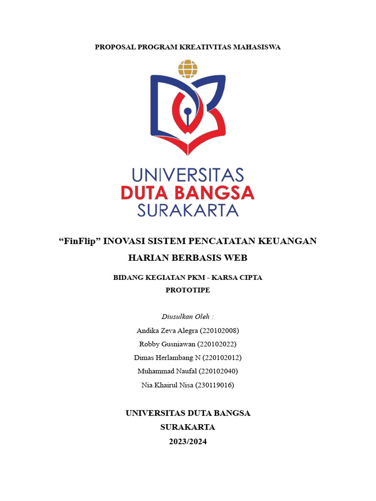 Proposal PKM - KC | PDF