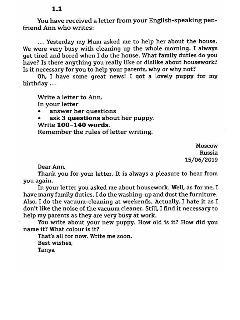 Letter Translation Exercises 40 Letters | PDF