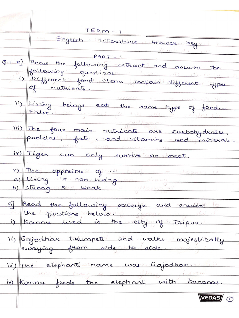 3rd English Literature | PDF