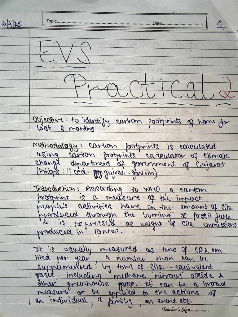 0283 Rishyt Dutta Evs Practical 2 | PDF