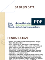 p3-Bahasa Basis Data