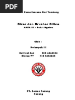 Download Laporan Silica Sizer Dan Crusher by Syahputra Diwar SN99557168 doc pdf