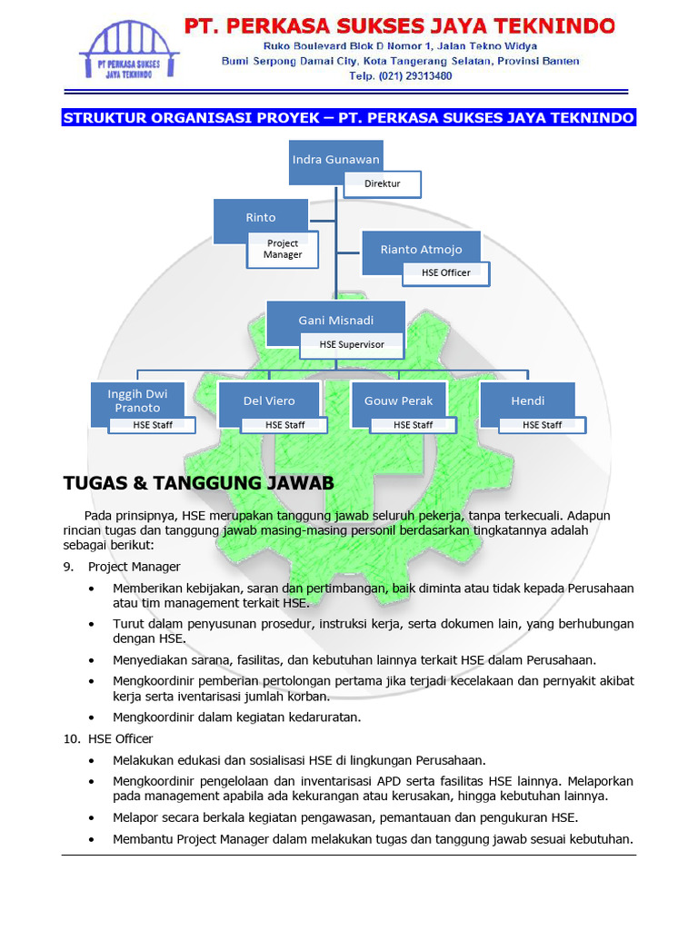 Struktur P2K3 | PDF