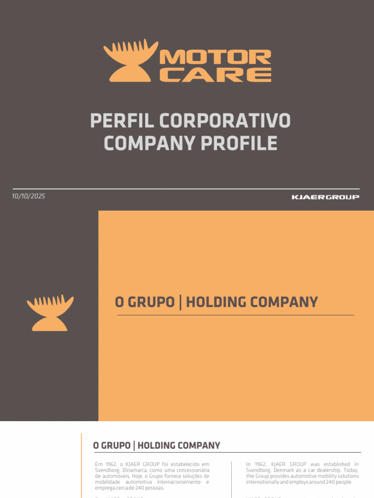Company Profile - Motorcare | PDF | Transporte | Veículos