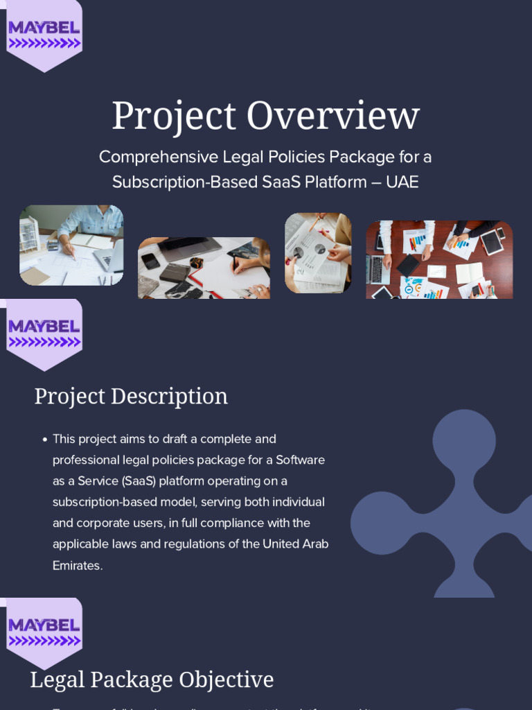 Comprehensive Legal Policies Package For A Subscription-Based SaaS ...