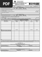 BIR Form 2307: Tax Withholding Certificate | PDF | Taxes | Value Added Tax