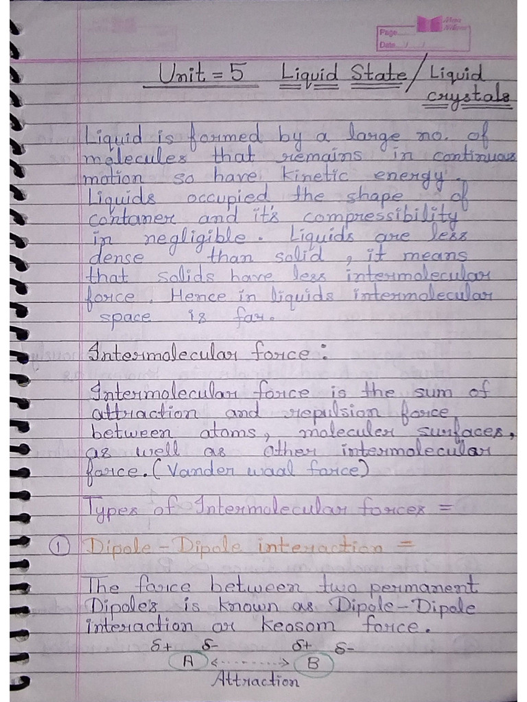 3rd Che Liquid Crystals Notes 260210 131633 | PDF