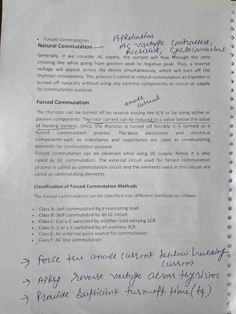 Power Electronics Unit-1 | PDF