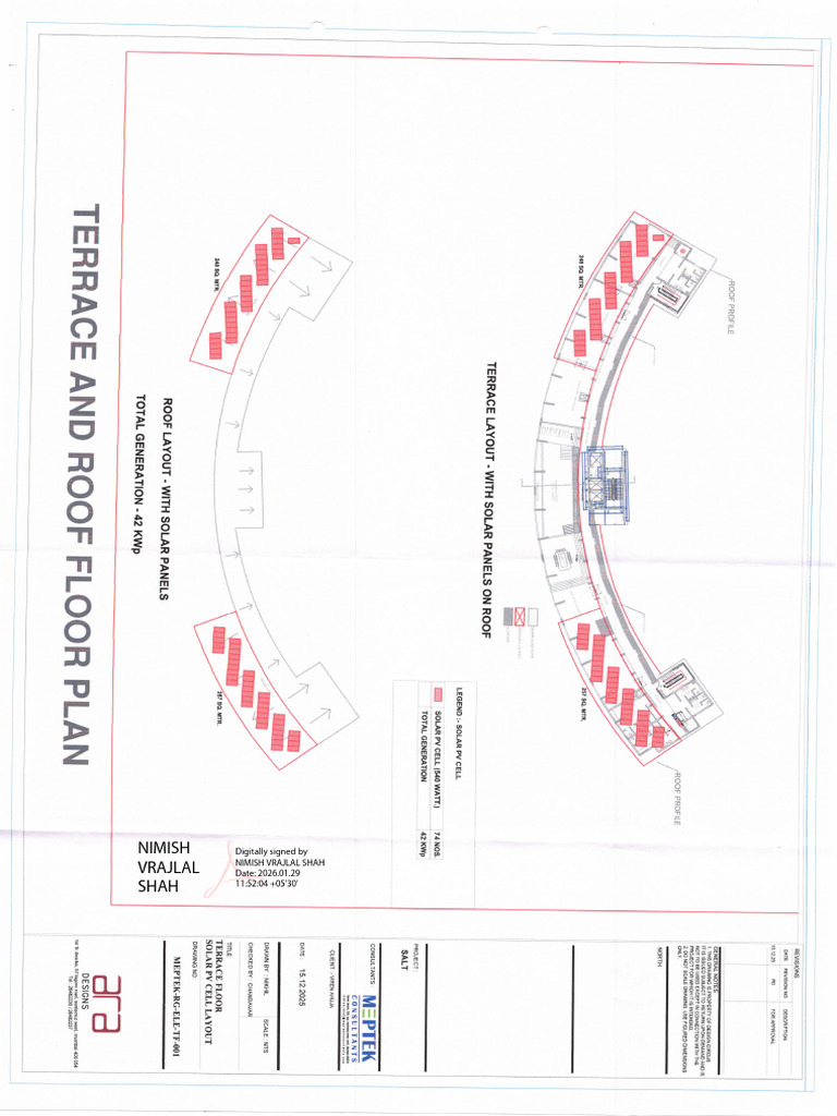 Terrace and Roof Plan Signed | PDF