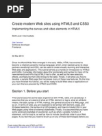 Html5 Tutorial | PDF | Html | Html Element