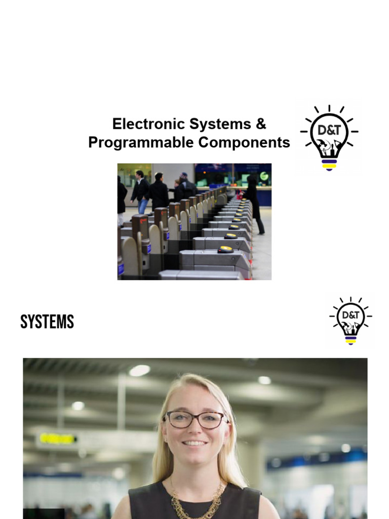 Presentation Slides - Electronic Systems & Programmable Components ...