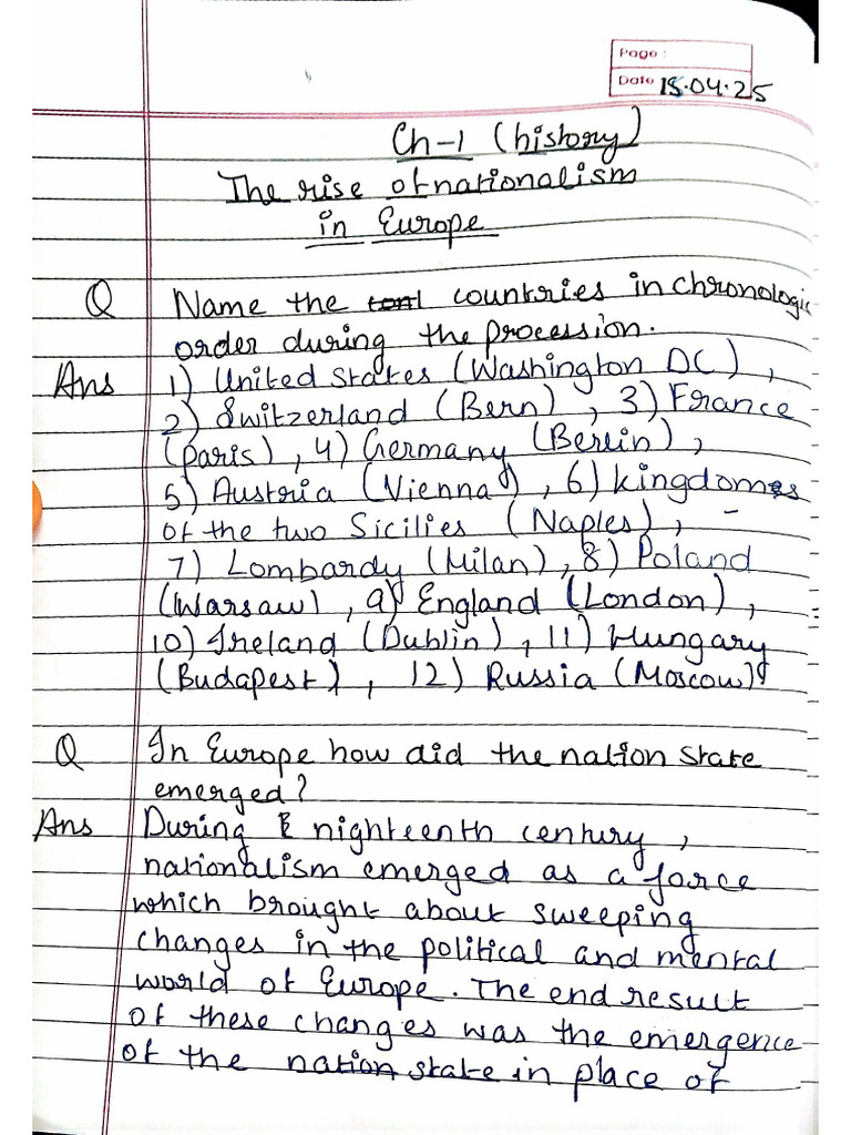 History Homework | PDF