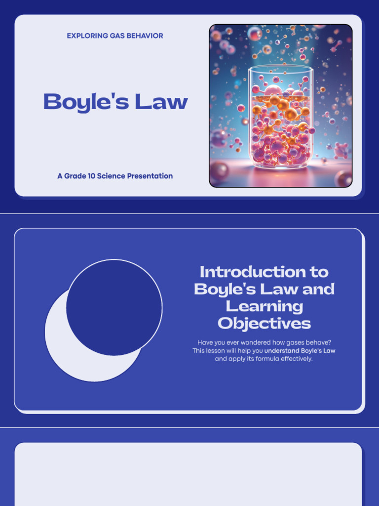 Presentation Boyles Law | PDF