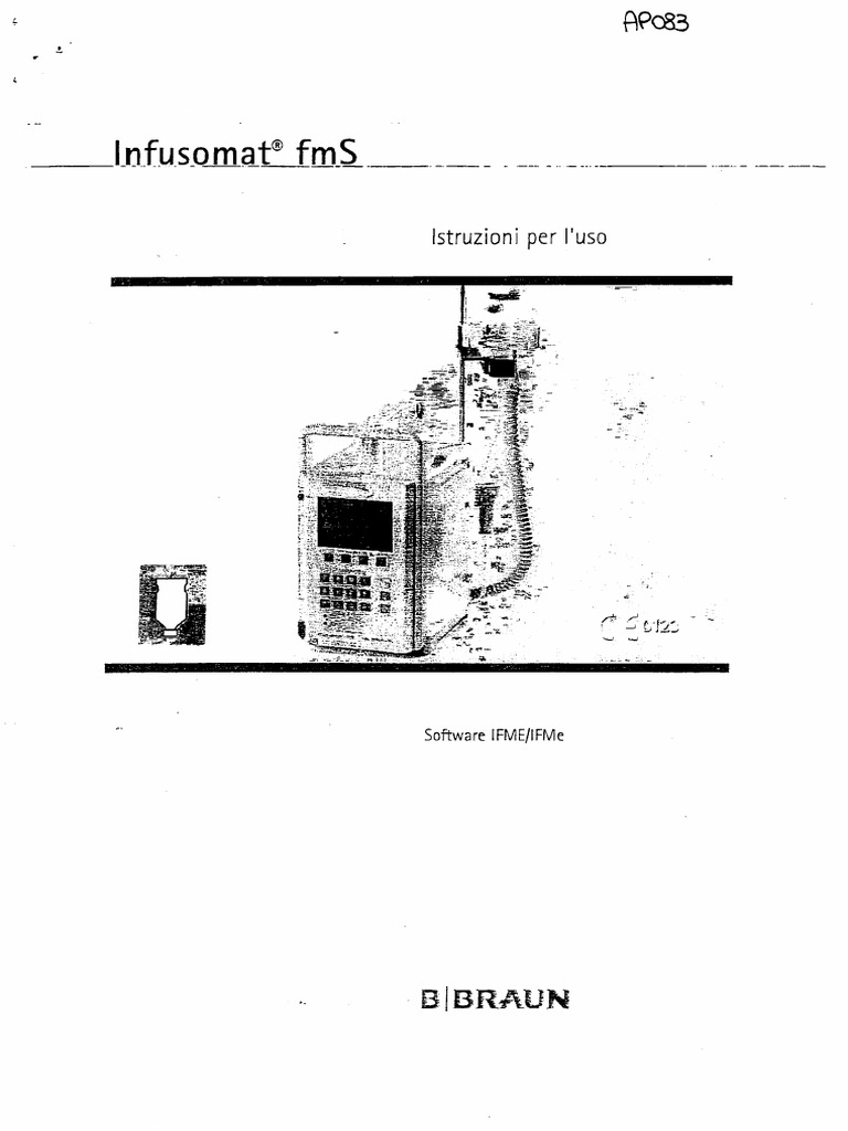 Infusomat FMS | PDF