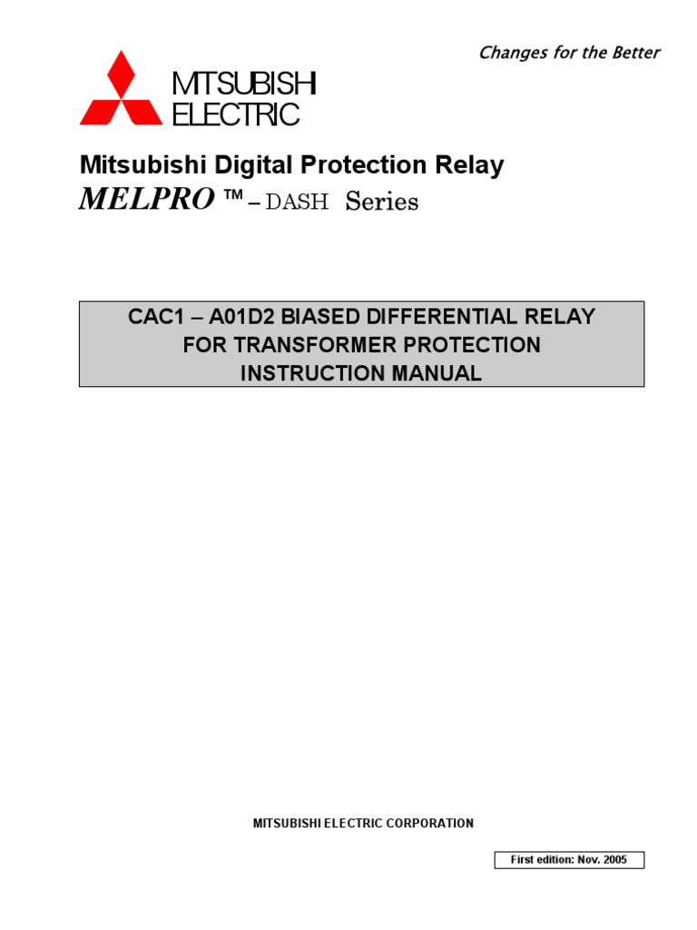 Melpro: Mitsubishi Electric | PDF | Power Supply | Relay