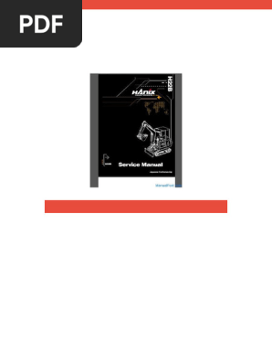 Hanix Service Manual Full CD | PDF | Car | Vehicles