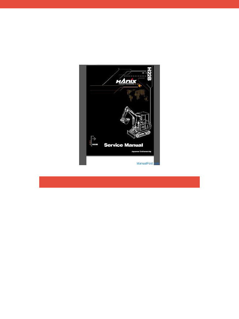 Hanix Service Manual Full CD | PDF | Car | Vehicles