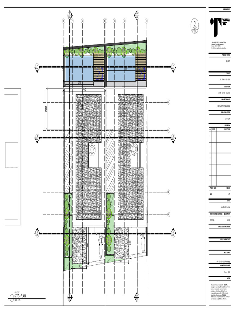 Efl 103 DD Site Plan A3 103 | PDF
