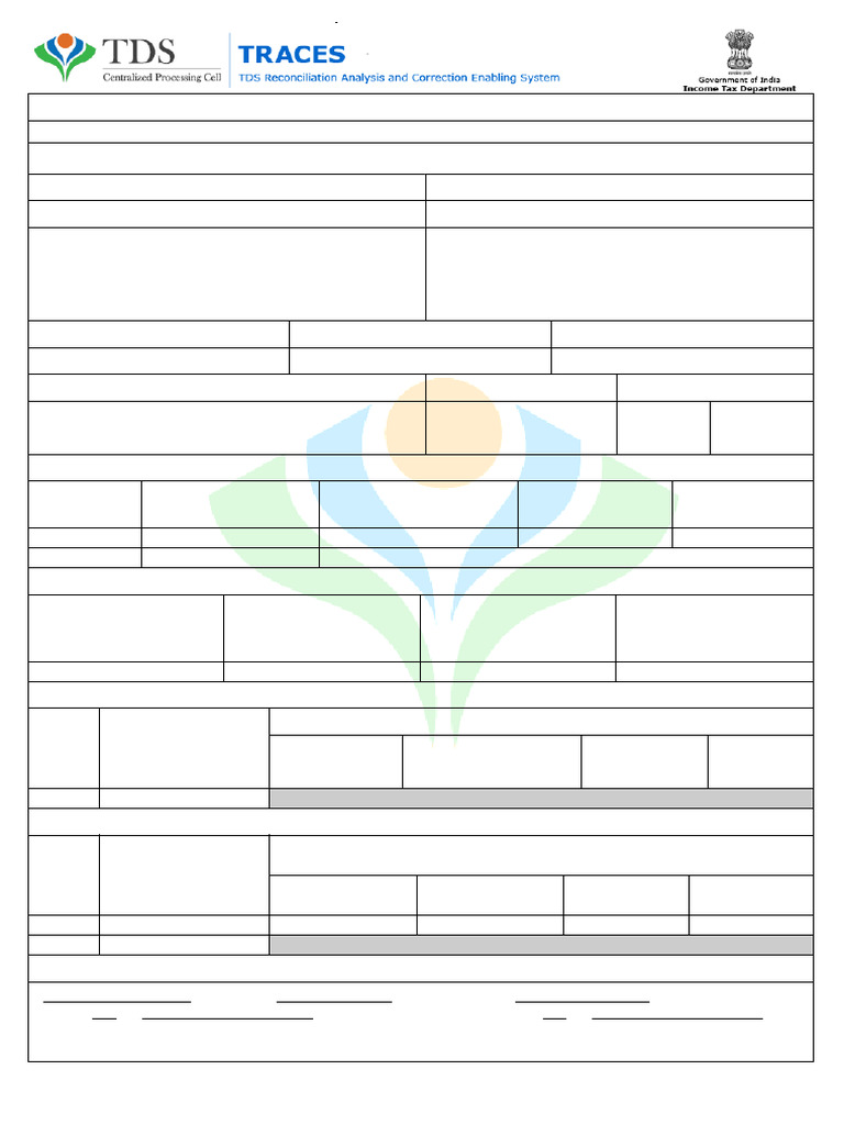 Form No. 16A: From To | PDF | Tax Deduction | Lease