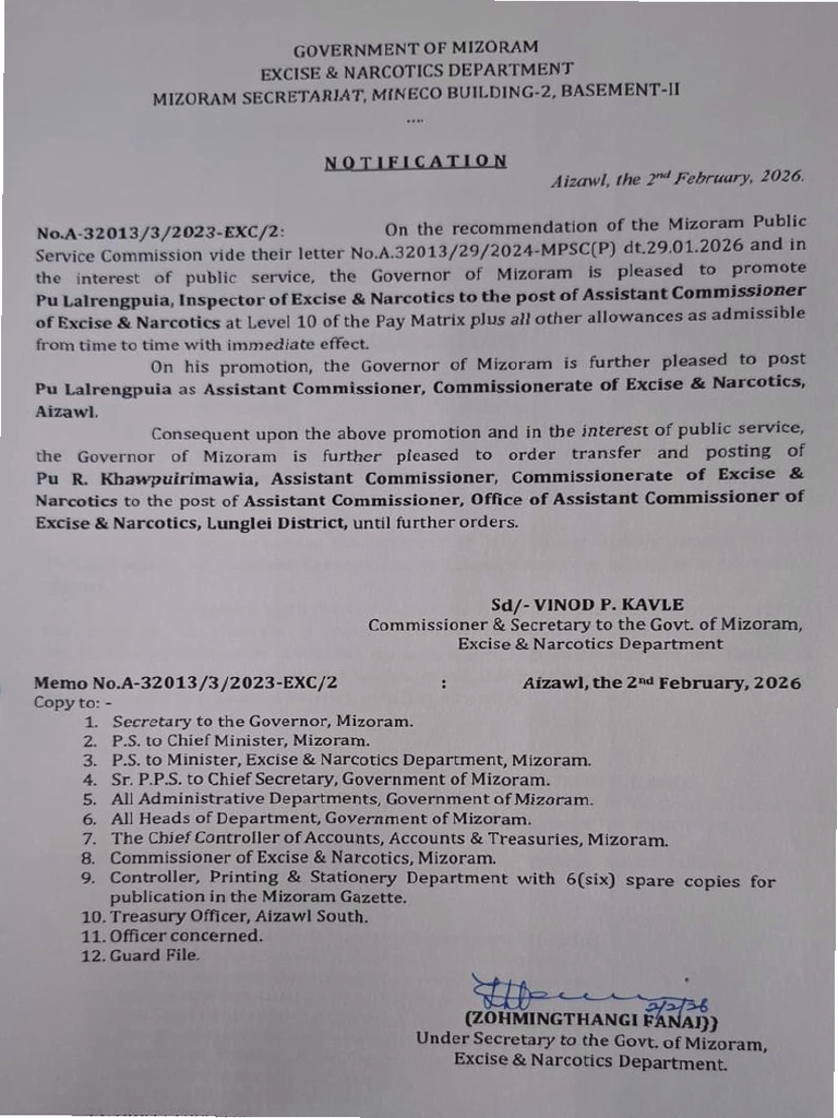 Promotion Order 1 | PDF