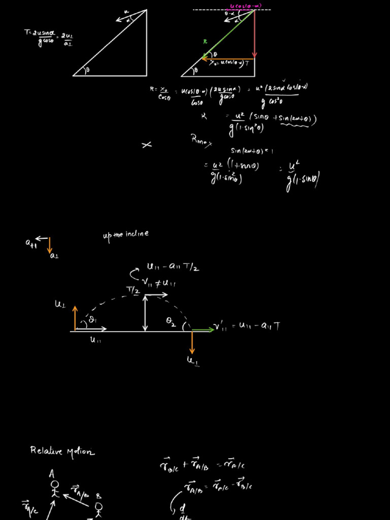 Relative Motion P03 | PDF