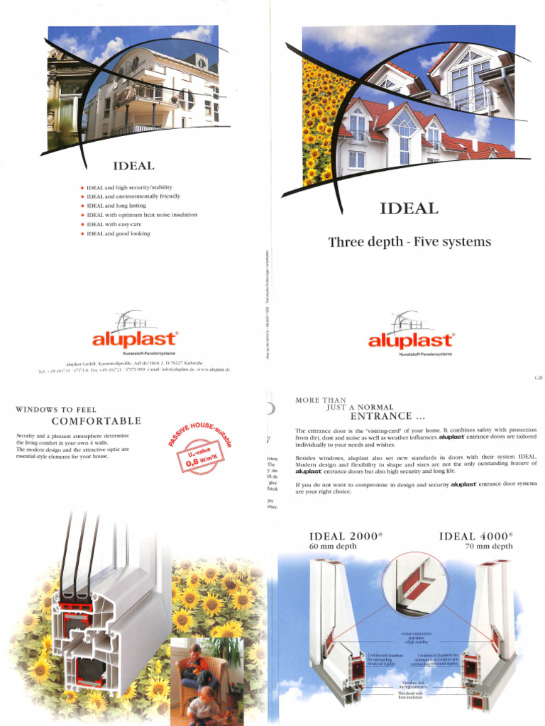 1958 Aluplast Window System | PDF