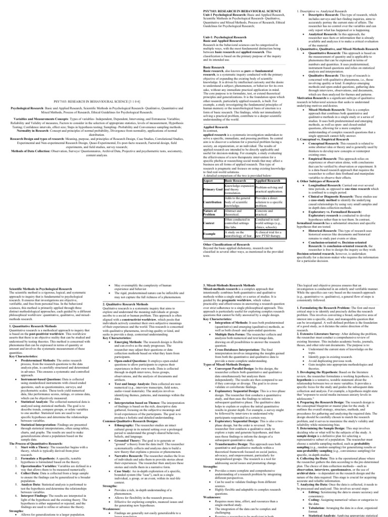 Research 2 | PDF | Methodology | Qualitative Research