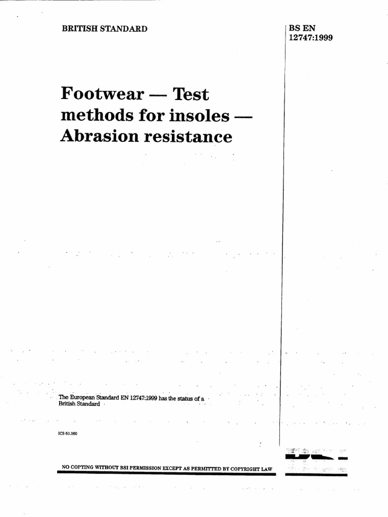 BS EN 12747-1999 Scan | PDF