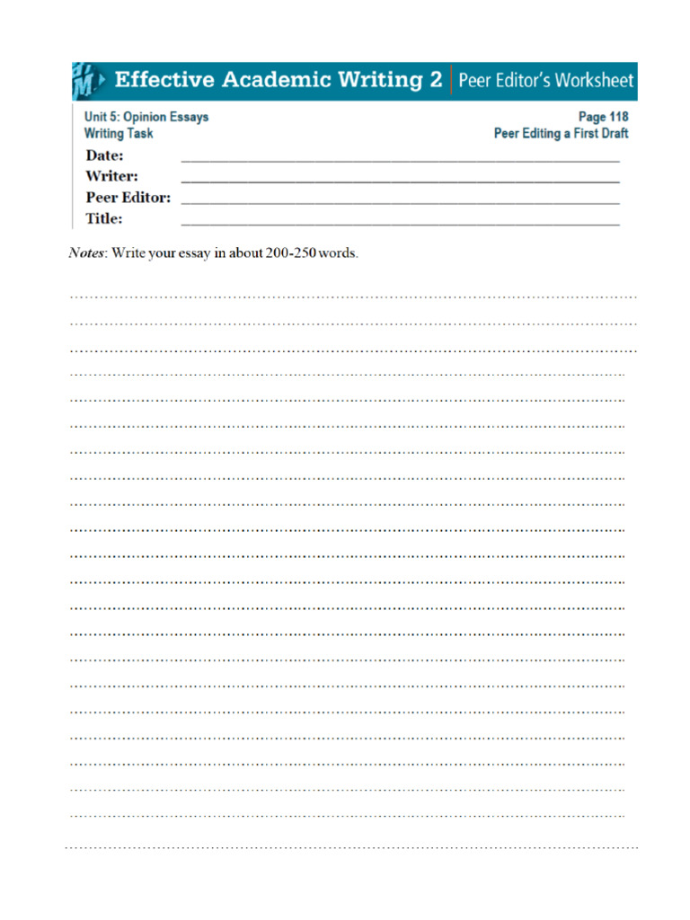 Writing First Draft - SV | PDF