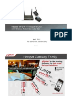 Wireless Hotspot Solution with Built-In Billing & Ticket Generator