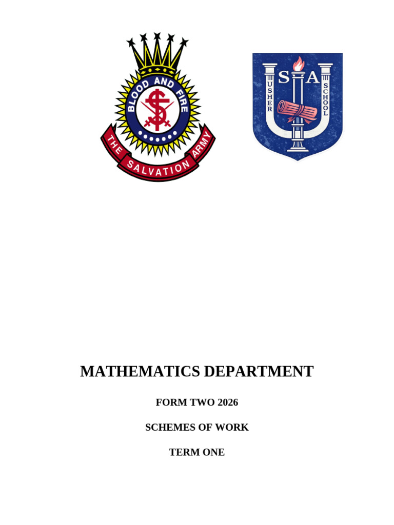 Form 2 Maths Scheme Merged | PDF | Mathematics | Learning