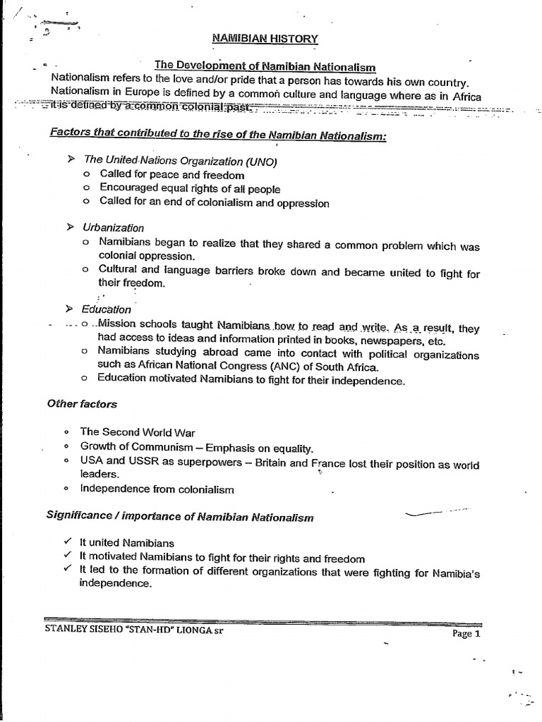 History Note | PDF