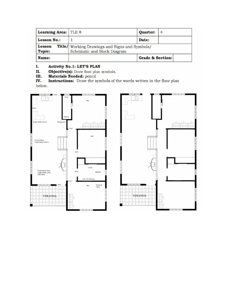 Floor Plan Activity | PDF