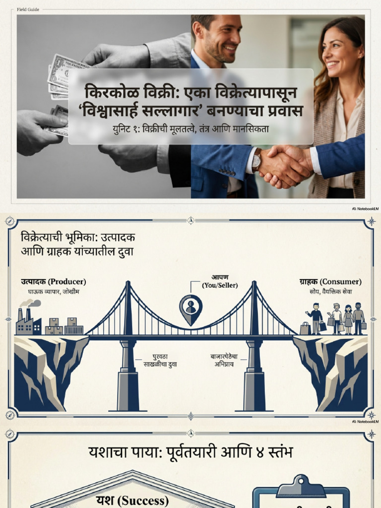 Marathi PPT Unit - 1 - Retail Selling and Salesman - Next - Level ...