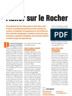 Flâner Sur Le Rocher, Faire Face 710, Juillet-Août 2012, Pages 42-43