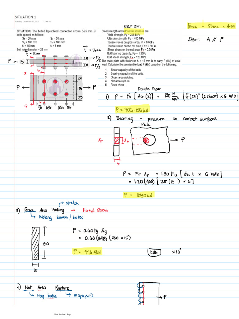 Steel 4 Part 1 Notes | PDF