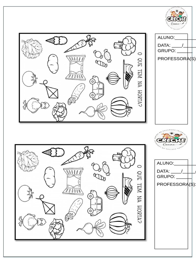 Atividade Da Creche 2025 | PDF