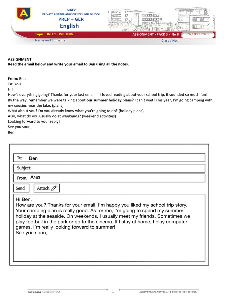 Assignment 8 - Unit 1 - Pack 3 | PDF