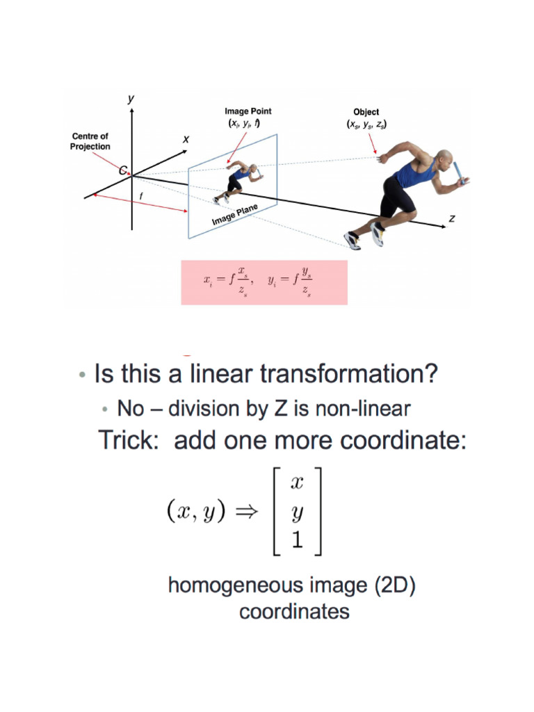 Mathematics On Projection | PDF