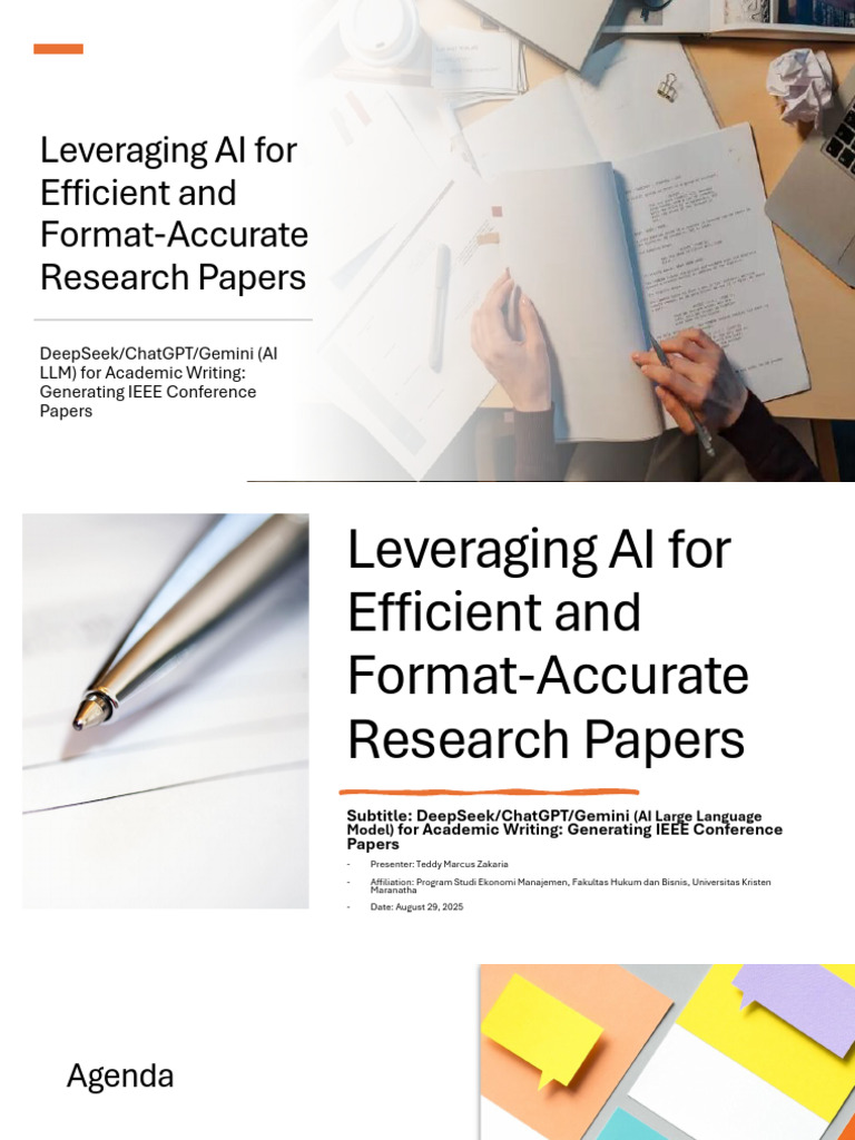 Leveraging AI For Efficient and Format-Accurate Research Papers | PDF ...