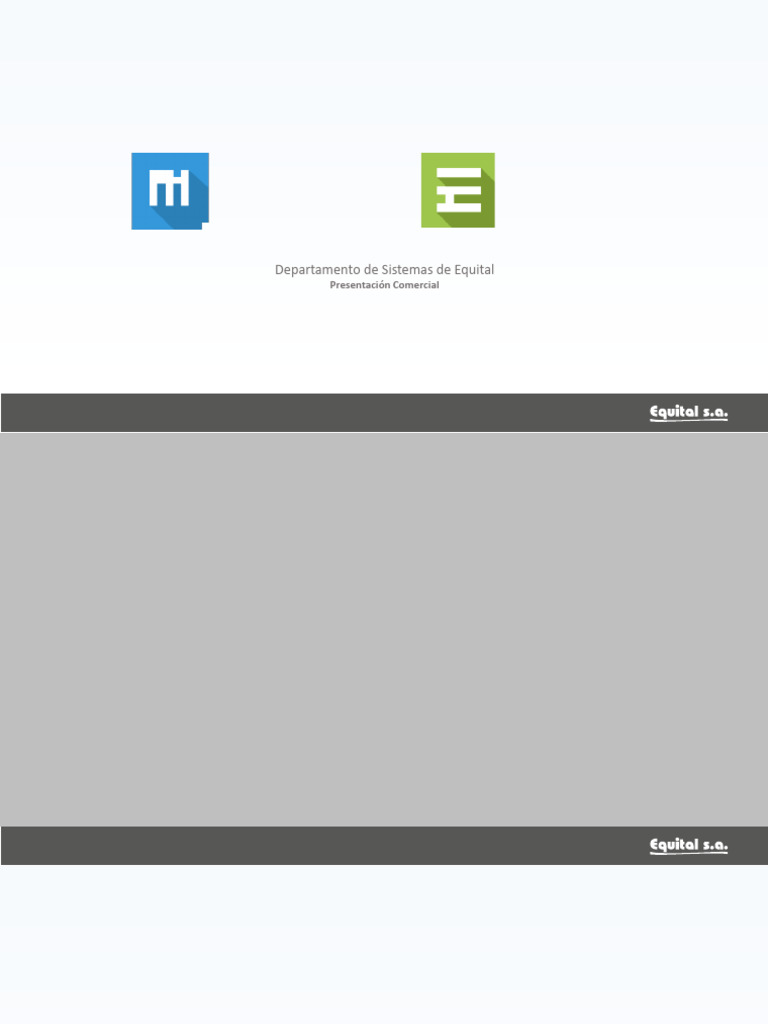 Efactura EQUITAL - Propuesta Comercial | PDF | Informática ...
