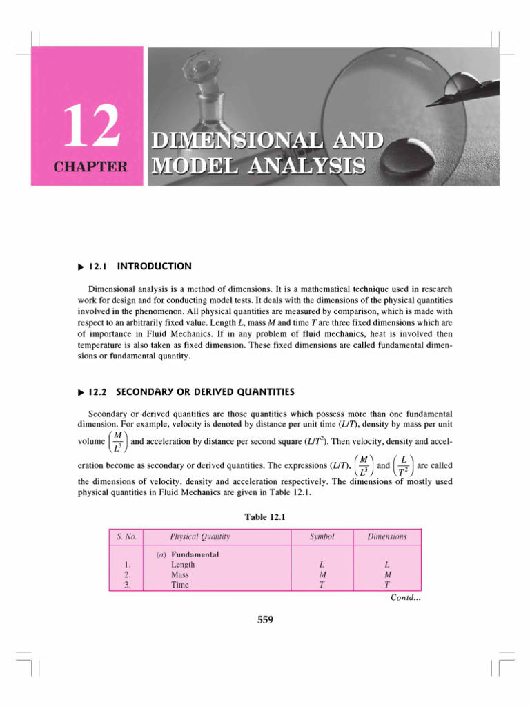 9 Dimensional Analysis | PDF