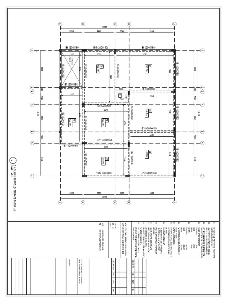 10 Slab Layout | PDF