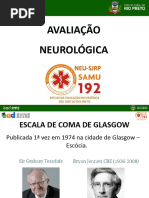 Escala de Coma de Glasgow: Avaliação e Uso | PDF | Coma